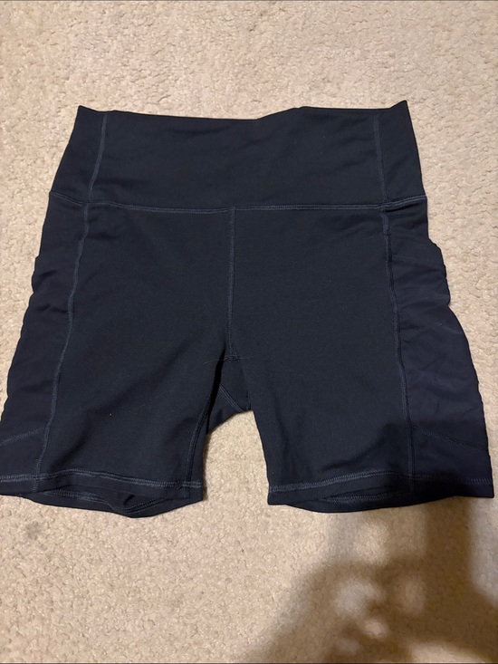 Fabletics Pants - Fabletics Black High-Waist Bike Shorts